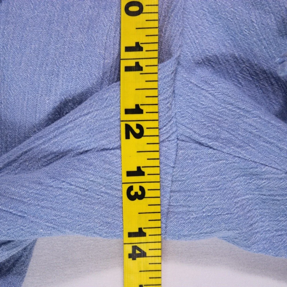 Alfred Dunner Pants Womens Size 12 Blue Pull‎ On Pants  - (26.5 x 26)